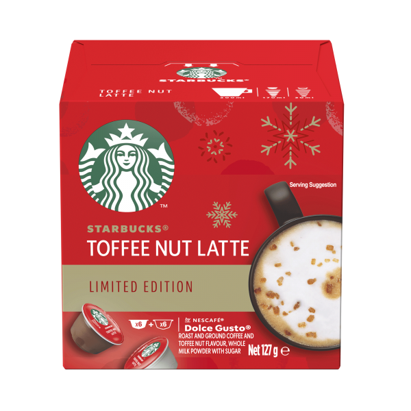 STARBUCKS® TOFFEE NUT LATTE