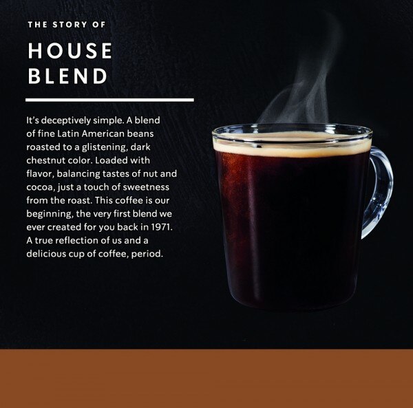 STARBUCKS® HOUSE BLEND AMERICANO 