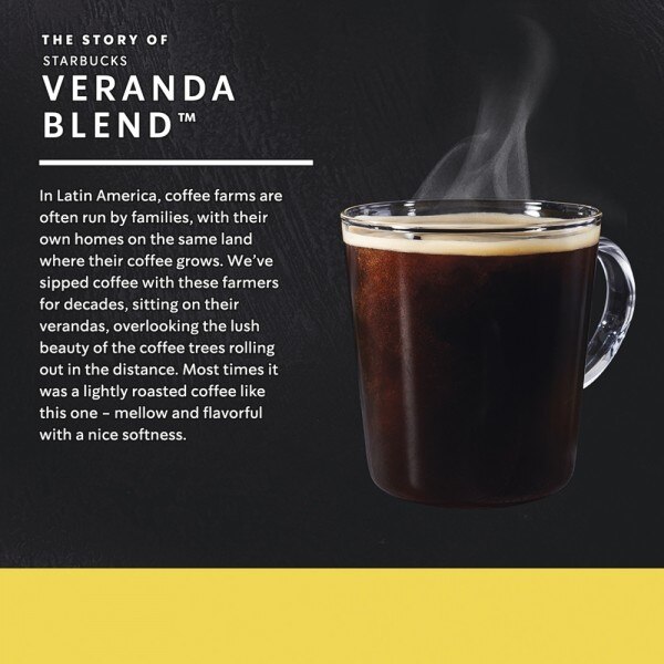 STARBUCKS® VERANDA BLEND AMERICANO