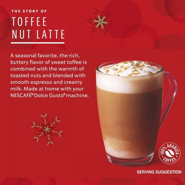 STARBUCKS® TOFFEE NUT LATTE