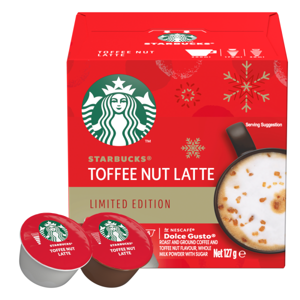 STARBUCKS® TOFFEE NUT LATTE
