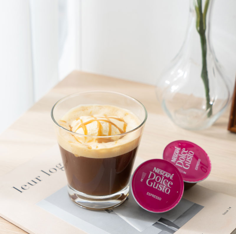 ESPRESSO CARAMEL AFFOGATO